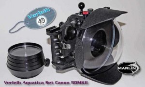 Rental Aquatica Set Canon 5DMKII