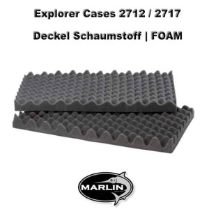 Explorer Cases 2712 Deckel 2717 FOAM