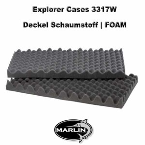 Explorer Cases 3317W Deckel FOAM