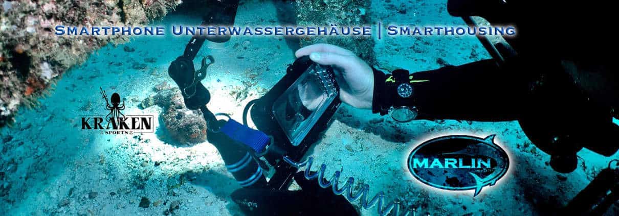 smarthousing kraken light, Unterwasser Smartphone Gehäuse